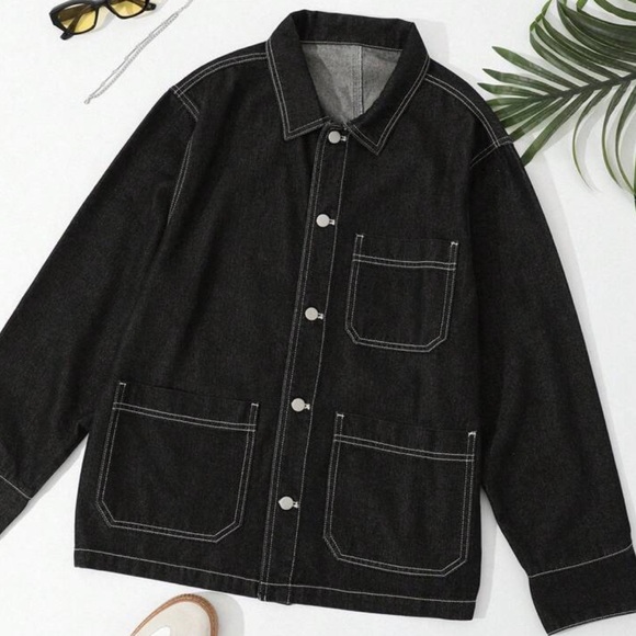 Other - Contrast Stitch denim Shirt